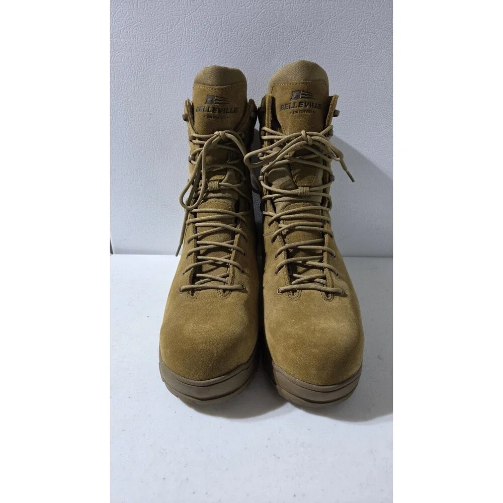 Belleville Mens Combat Boots Brown ASTM F 2413-18   13W NEW